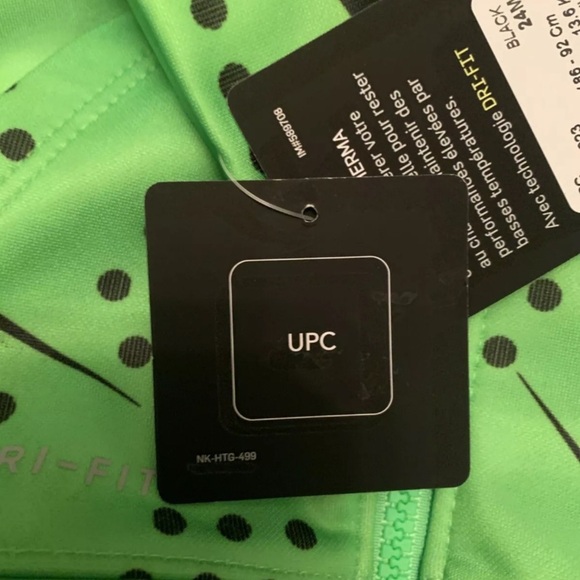 Nike Dri-Fit Therma 2-piece Baby Sweat Pants And Zip Hoodie Green And Black 24M - Picture 7 of 12